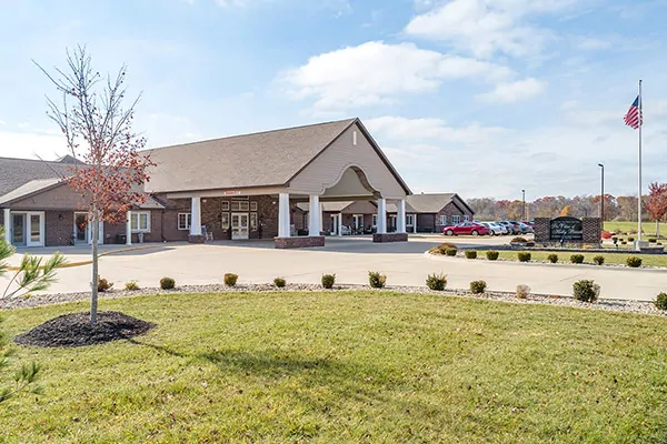 Assisted living entrance